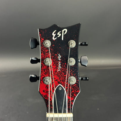 Used ESP USA Viper Black Blood Splatter w/case TSU18820