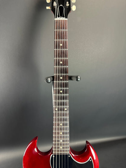 Fretboard of Used Gibson SG Jr Cherry.