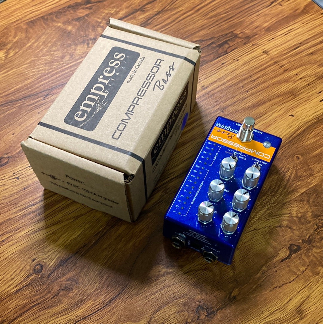 Box for Used Empress Bass Compressor MKII.