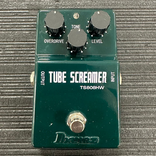 Top of Used Ibanez TS808HW Tube Screamer Hand Wired Pedal TSS4451