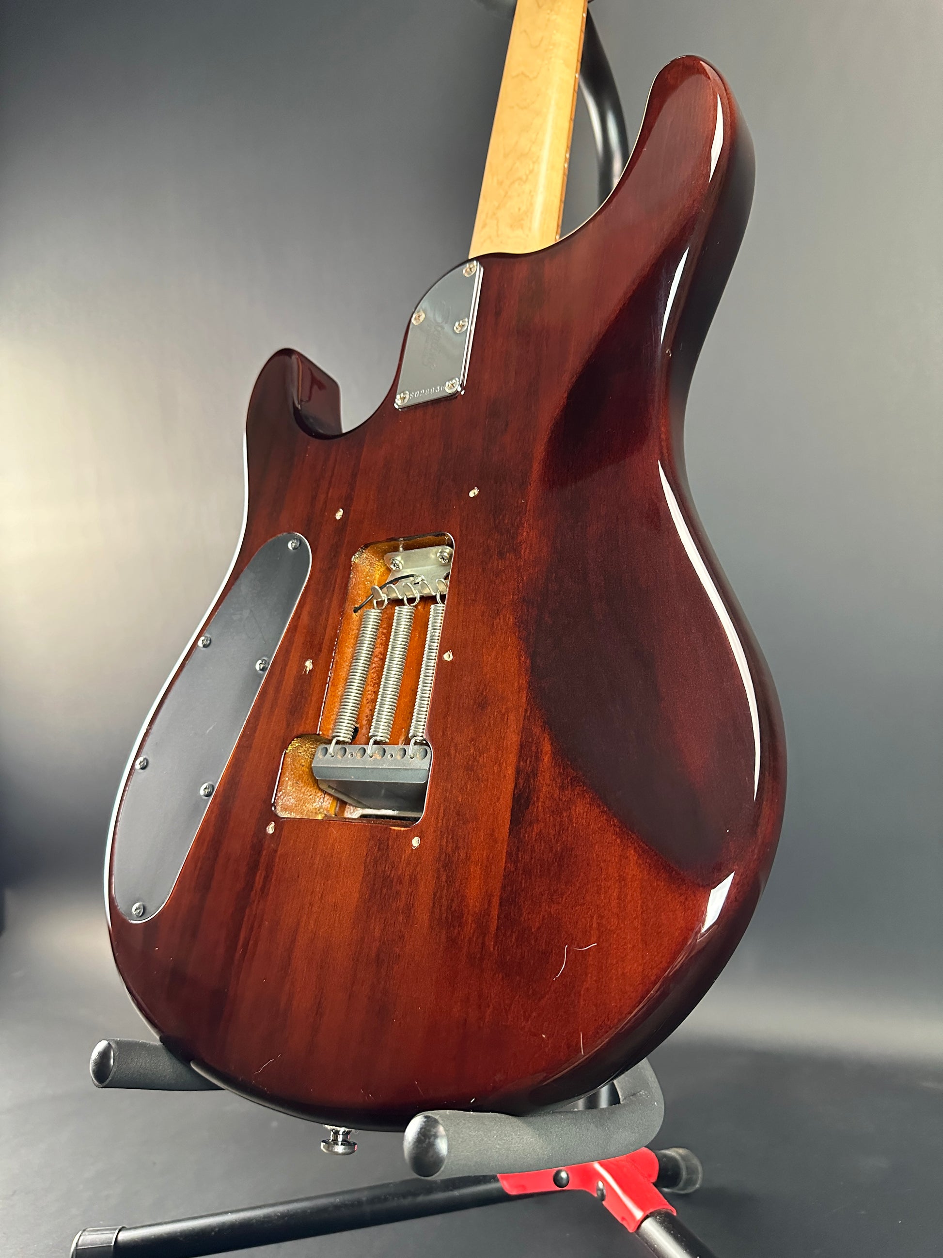 Back angle of Used Sterling by MusicMan JP100D.