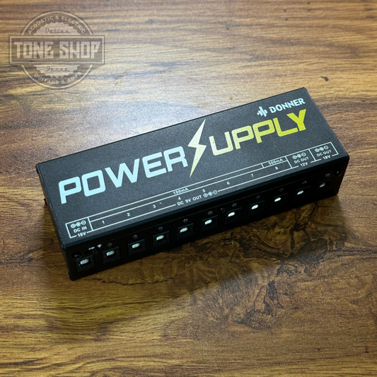 Top of Used Donner Power Supply.