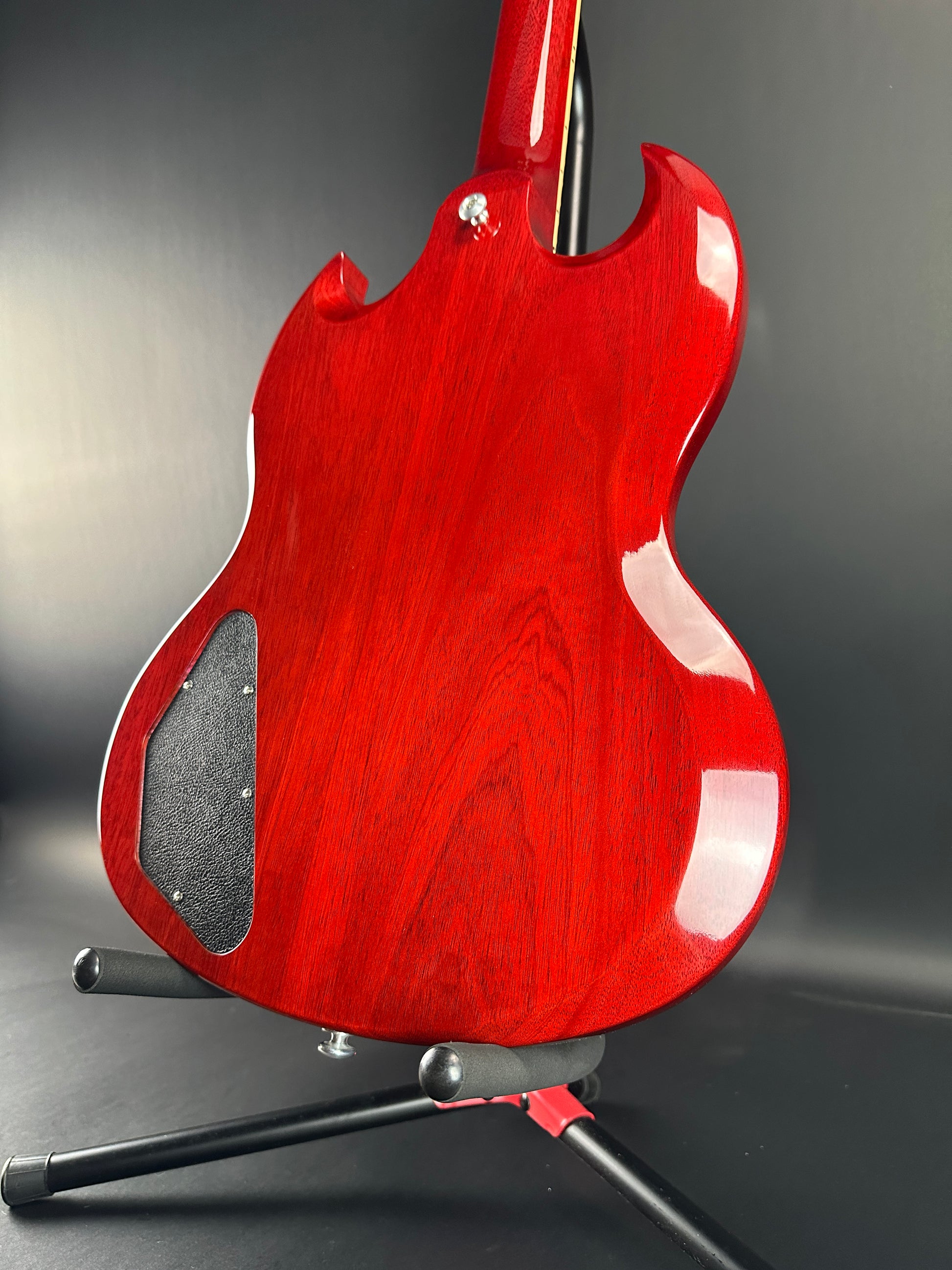 Back angle of Used Gibson SG Standard Cherry.