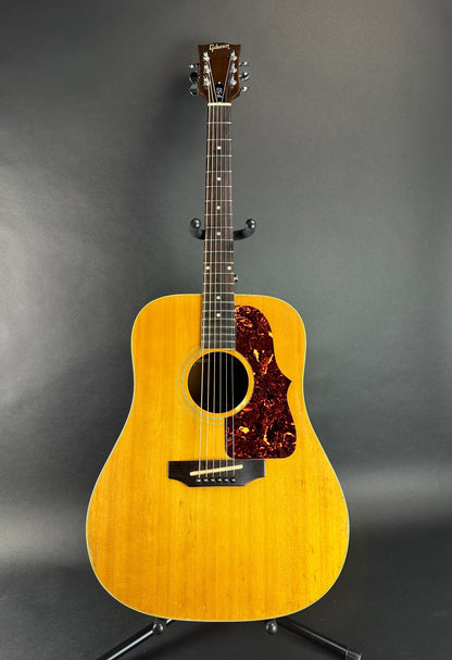 Full front of Vintage 1970 Gibson J-50.