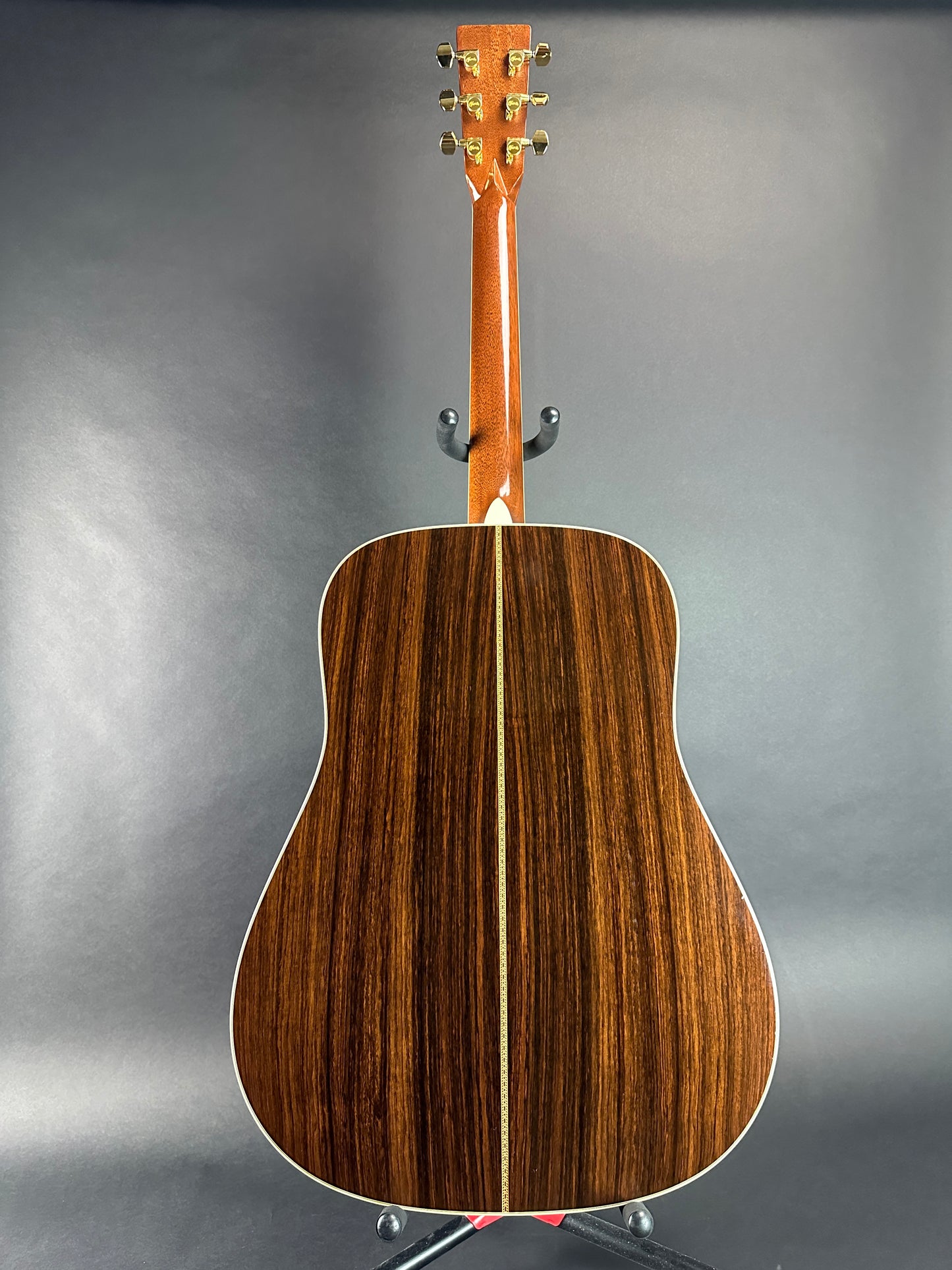 Full back of Used Martin D-41 Natural.