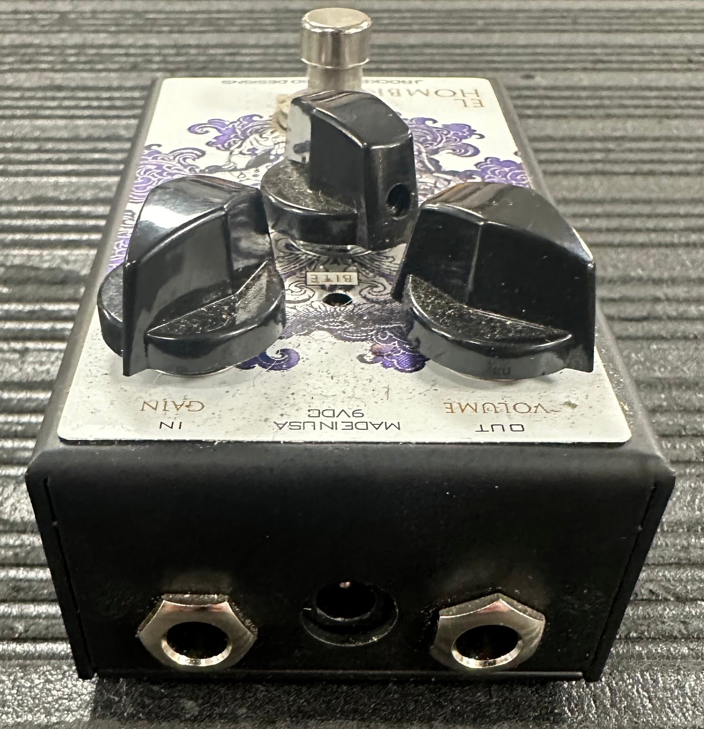 Back of Used J Rockett El Hombre Overdrive TSS4313