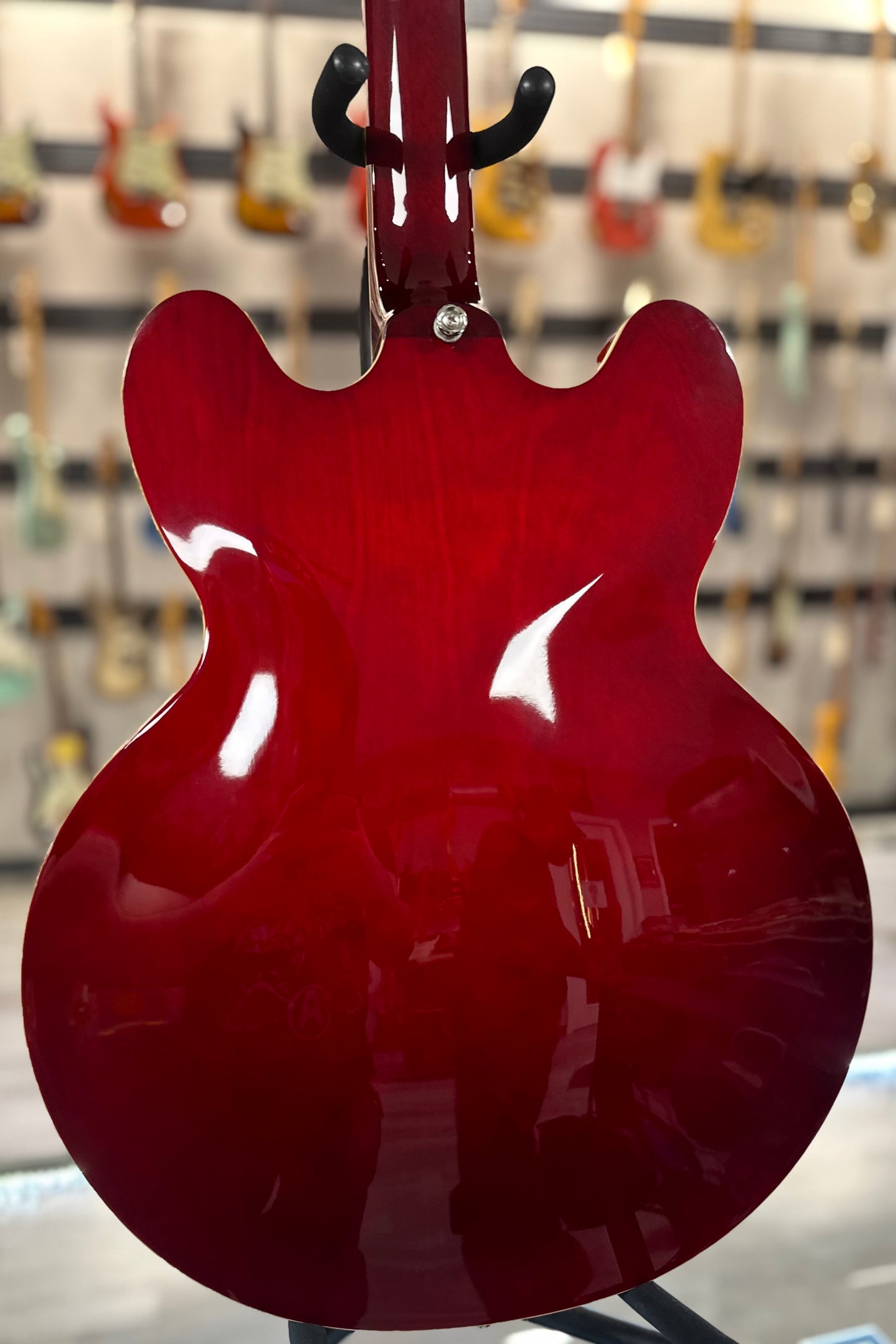 Back of Used Epiphone ES-335 Cherry  TSS4432