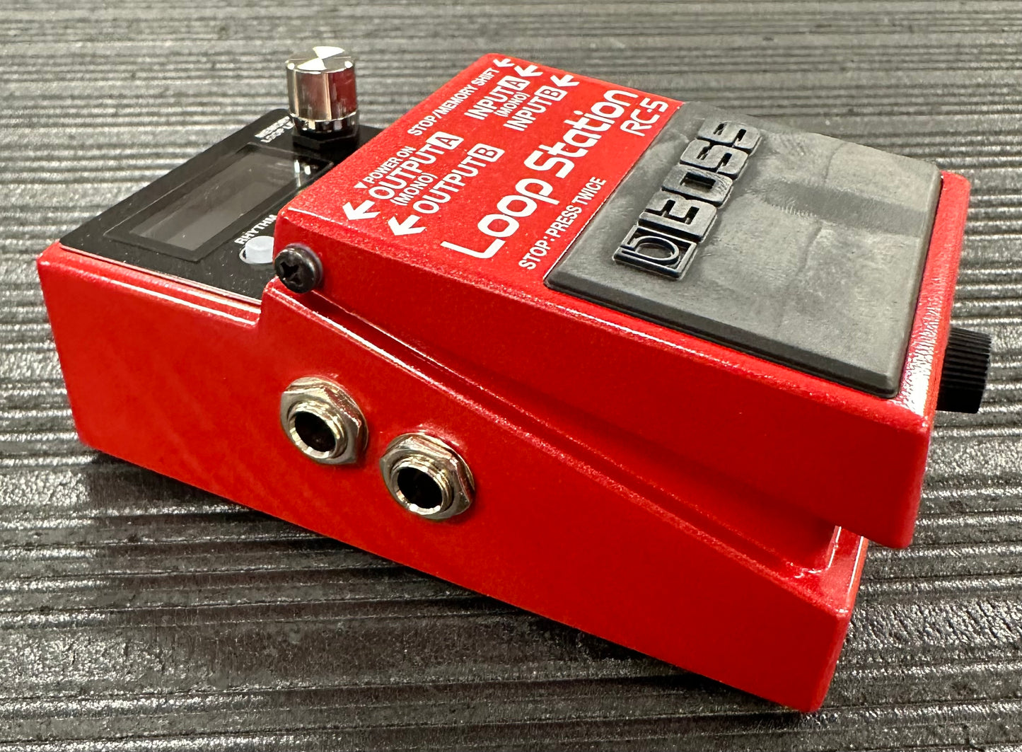 Side of Used Boss RC-5 LoopStation TSS4407