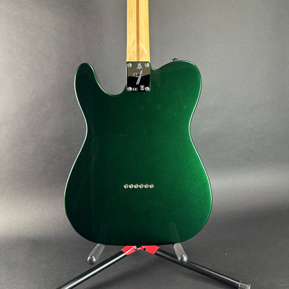 Back of Used 2023 Fender DE Players Tele QP British Racing Green.