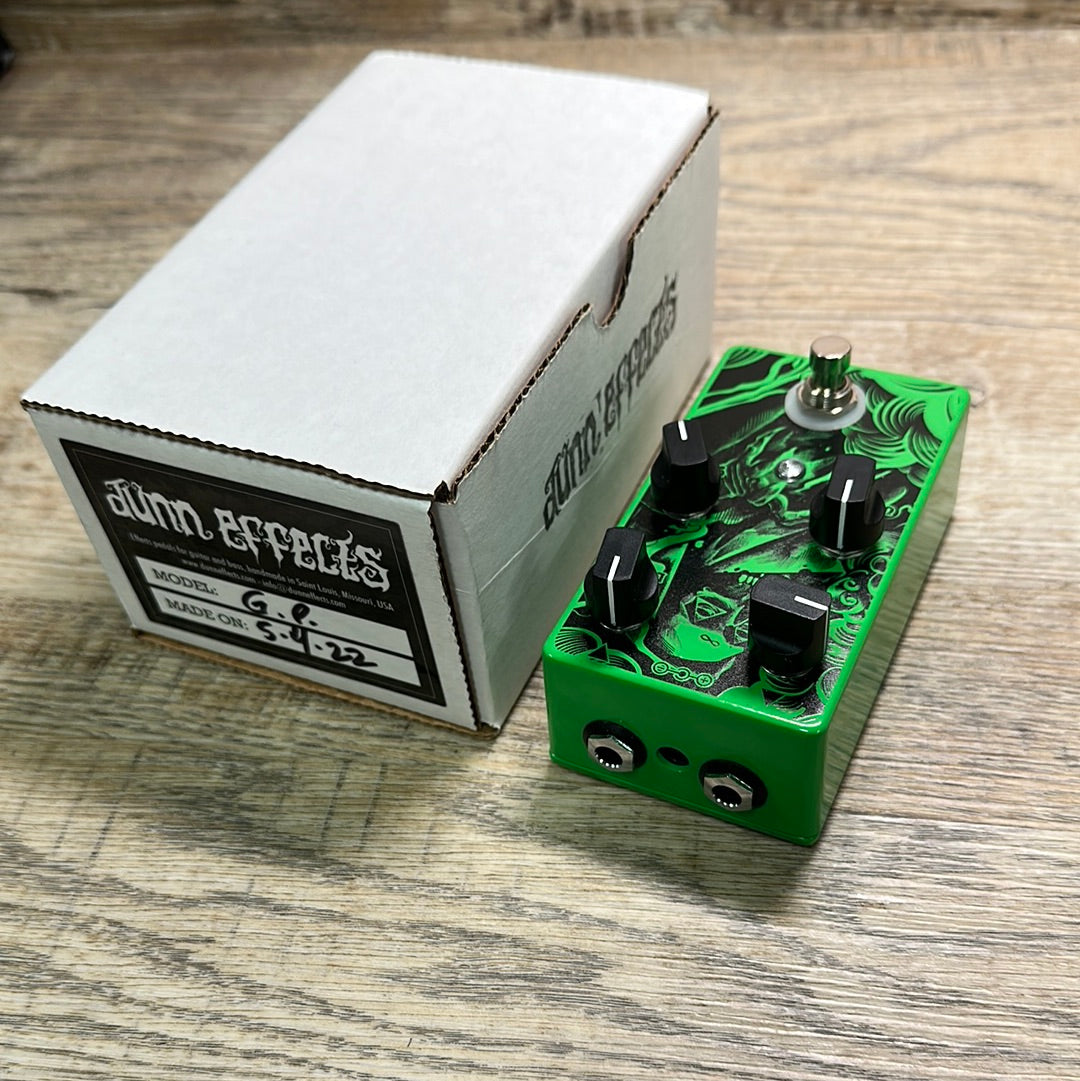 Box for Used Dunn Effects Green Priest Overdrive.