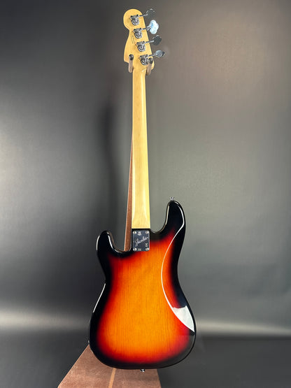 Full back of Used 2013 Fender American Performer P Bass Sunburst.