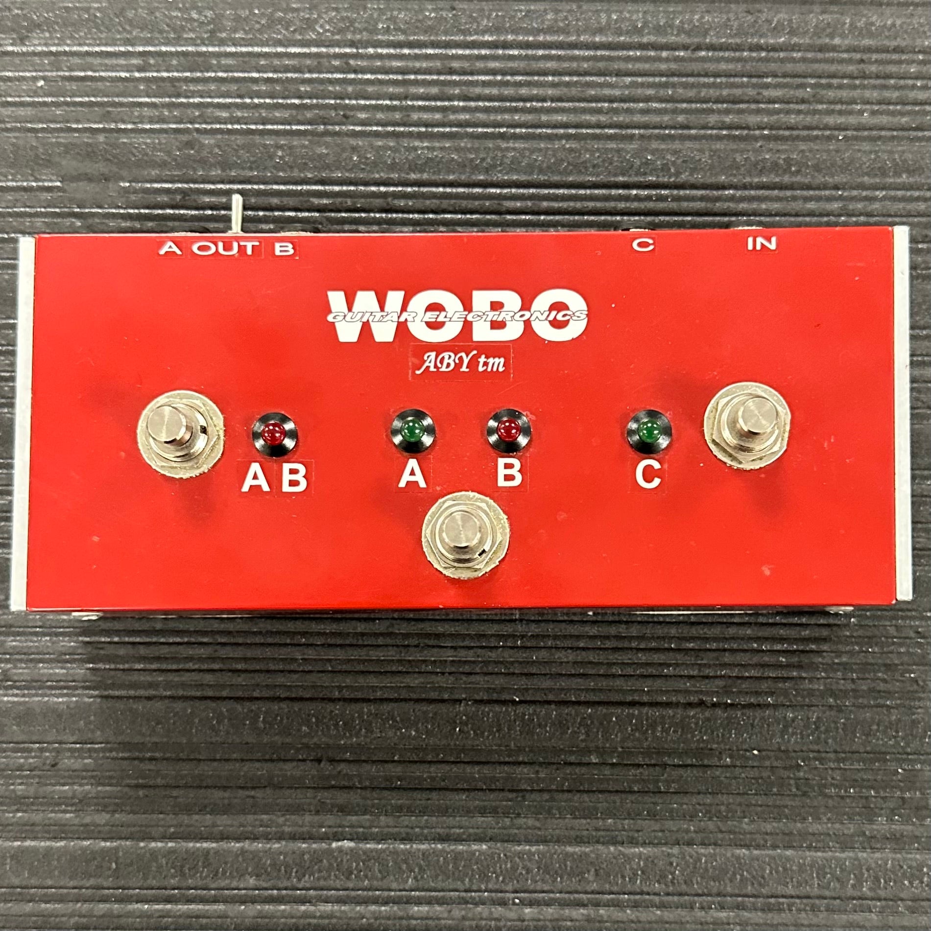 Top of Used WOBO ABY Pedal TSS4143