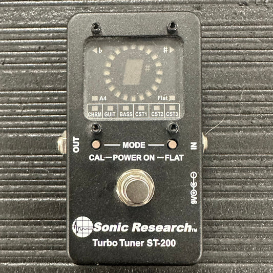 Top of Used Sonic Research Turbo Tuner Pedal ST-200 TSS4460