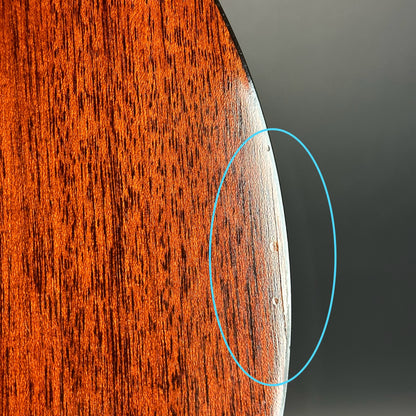 Marks on back of Vintage 1971 Martin 0-18.