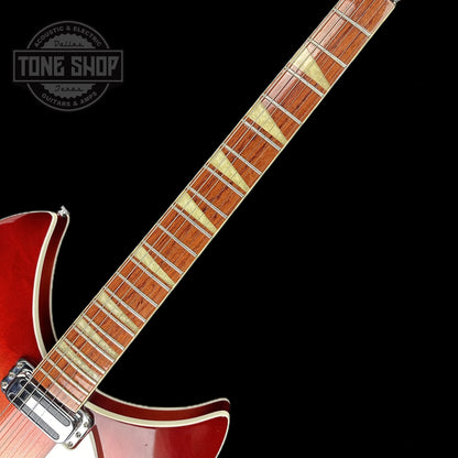 Fretboard of Used 1997 Rickenbacker 360V64 Fireglow.