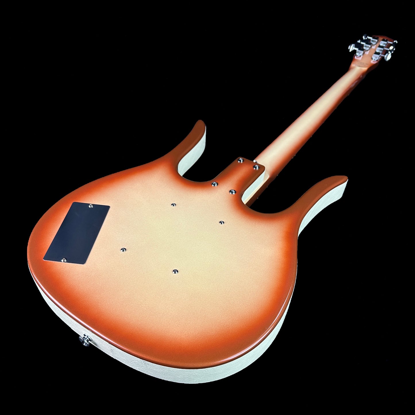 Back angle of Used Danelectro Longhorn Baritone.