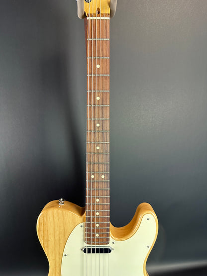 Fretboard of Used Fender American Standard Tele RW Natural.