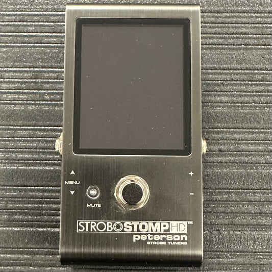 Top of Used Peterson Strobostomp HD Tuner w/box TSS4171