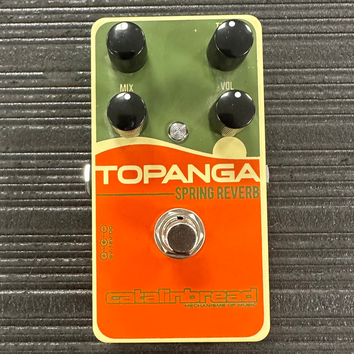 Top ofUsed Catalinbread Topanga Spring Reverb Pedal TSS4449