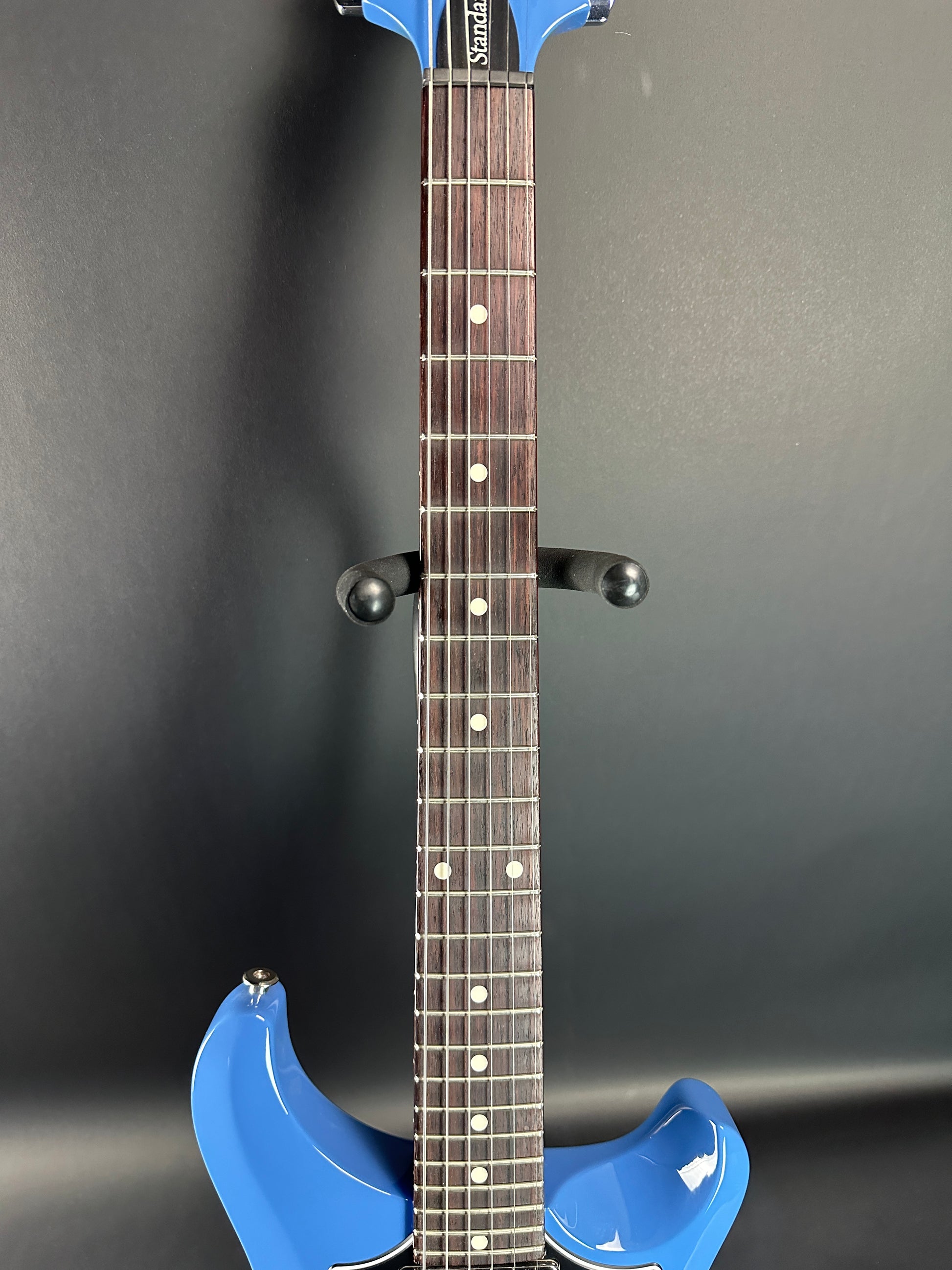 Fretboard of Used PRS S2 Standard 24 Mahi Blue.