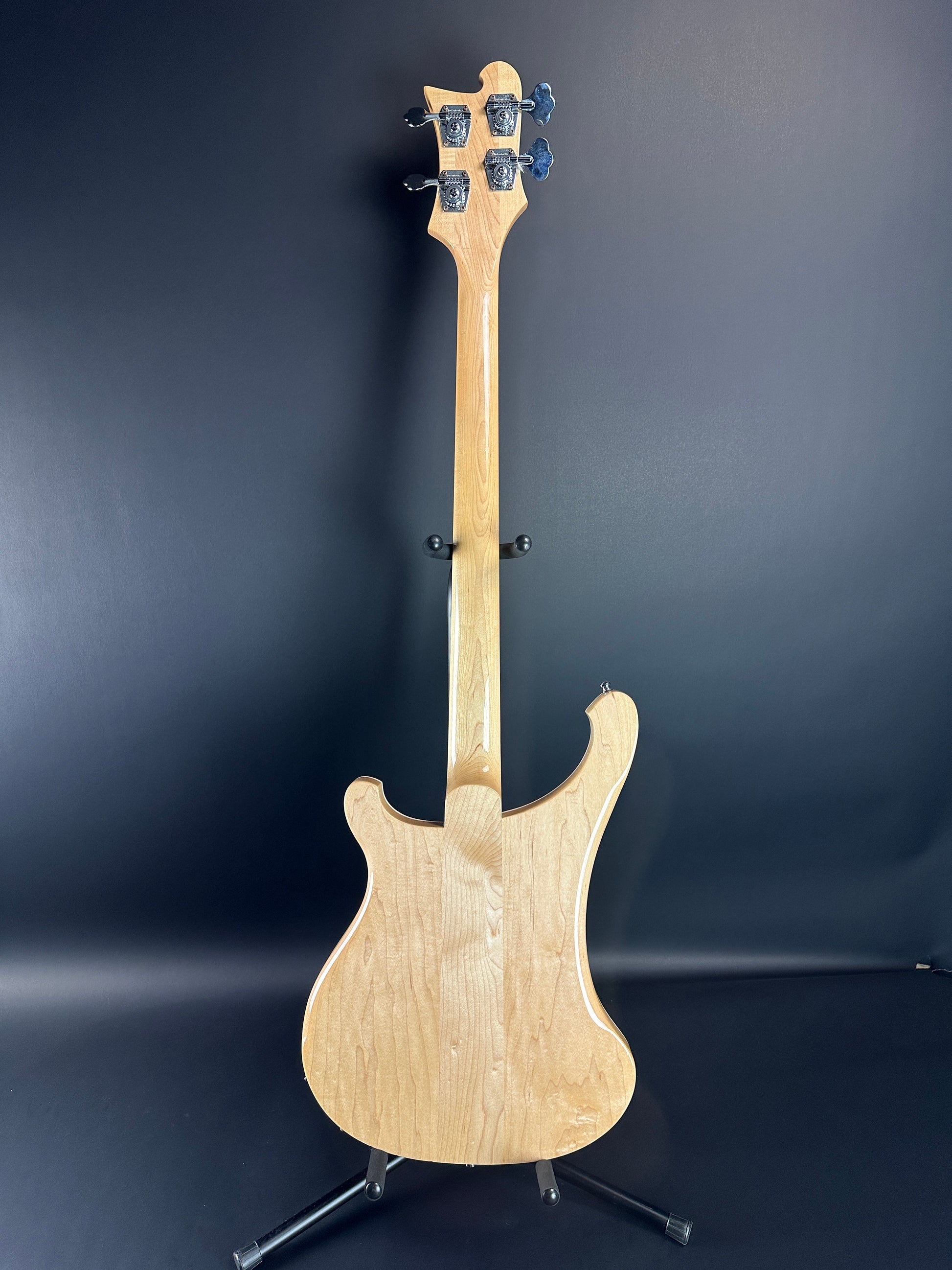 Full back of Used 2004 Rickenbacker 4003 Natural.