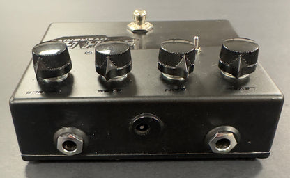 Back of Used Bondi Effects "Sick As" Overdrive Black Out Pedal w/Box TSS4895