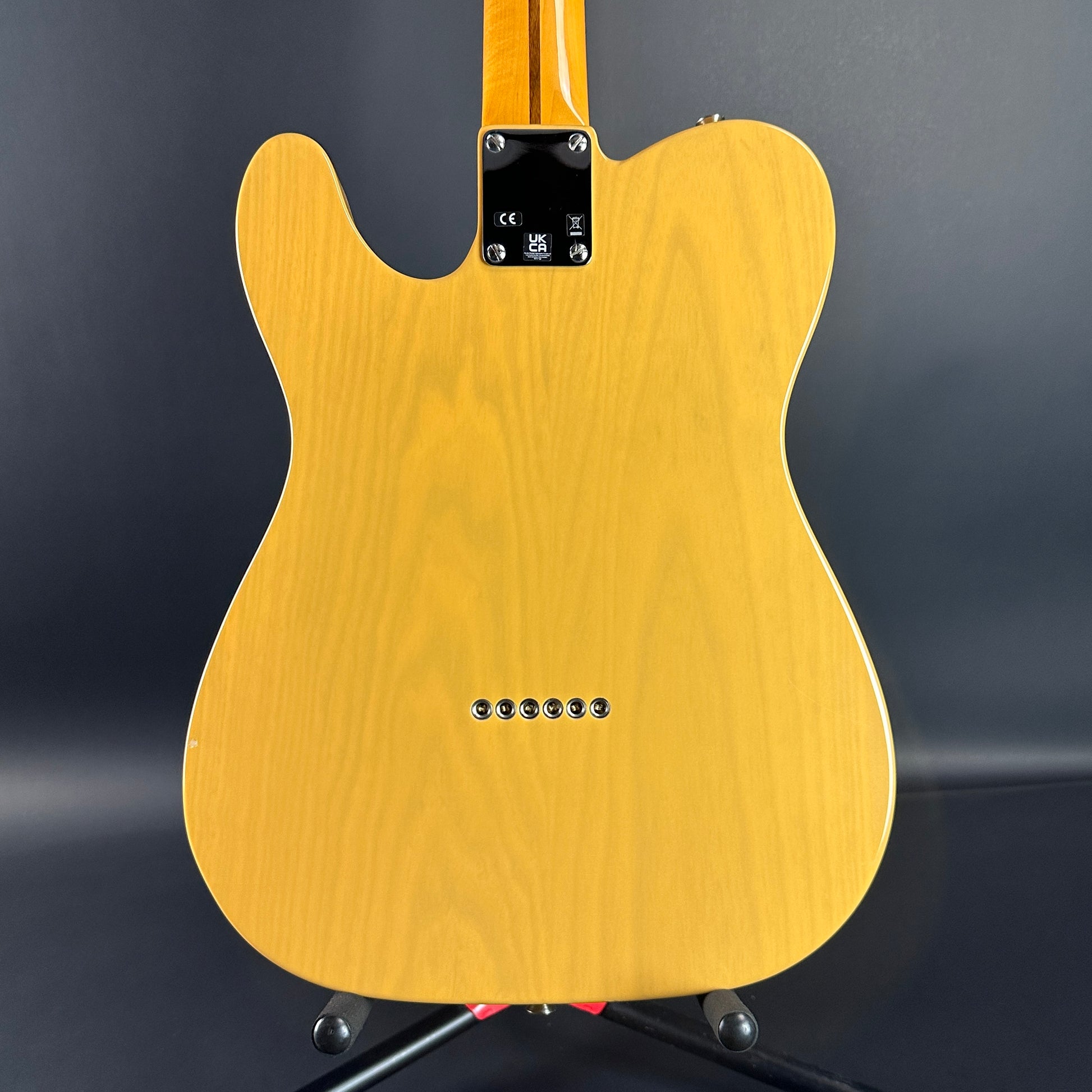 Back of Used Fender American Vintage II 1951 Telecaster.