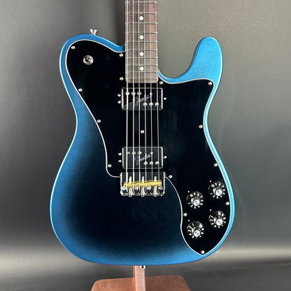 Front of Used Fender American Pro II Telecaster Deluxe Dark Night.