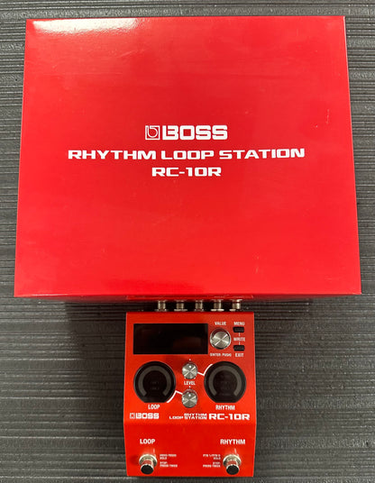 TOp with box of Used Boss RC10R Looper w/box TSS4164