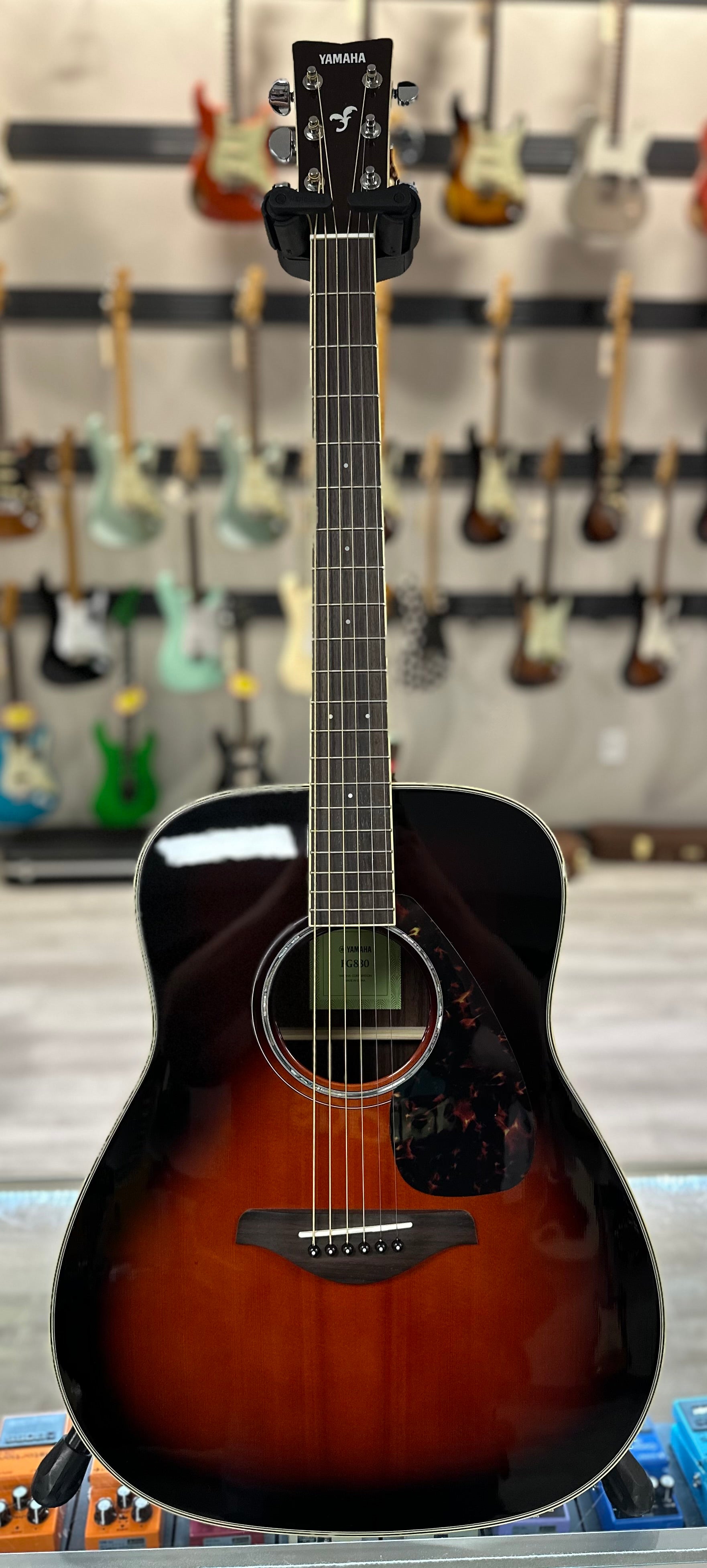 Used Yamaha FG-830 Tobacco Sunburst TSS4205 – Tone Shop Guitars