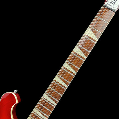 Fretboard of Used Rickenbacker 620/12 Fireglow.