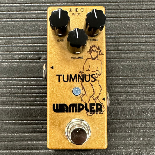 Top of Used Wampler Tumnus Overdrive Pedal TSS4014