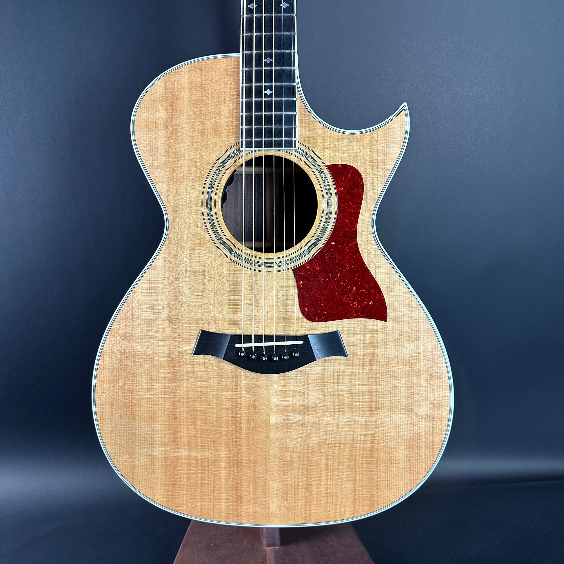 Front of Used 1992 Taylor 812c Florentine Cutaway.