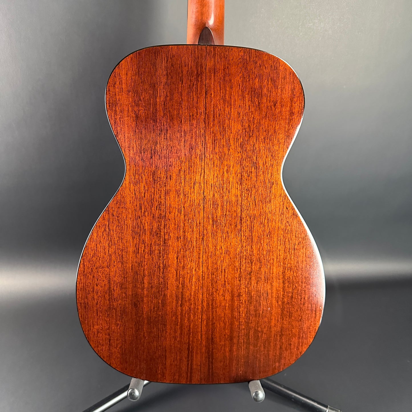 Back of Vintage 1971 Martin 0-18.