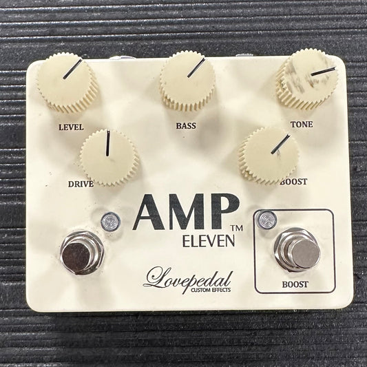 Top of Used Lovepedal Amp Eleven Overdrive/Boost Pedal w/box TSS4150