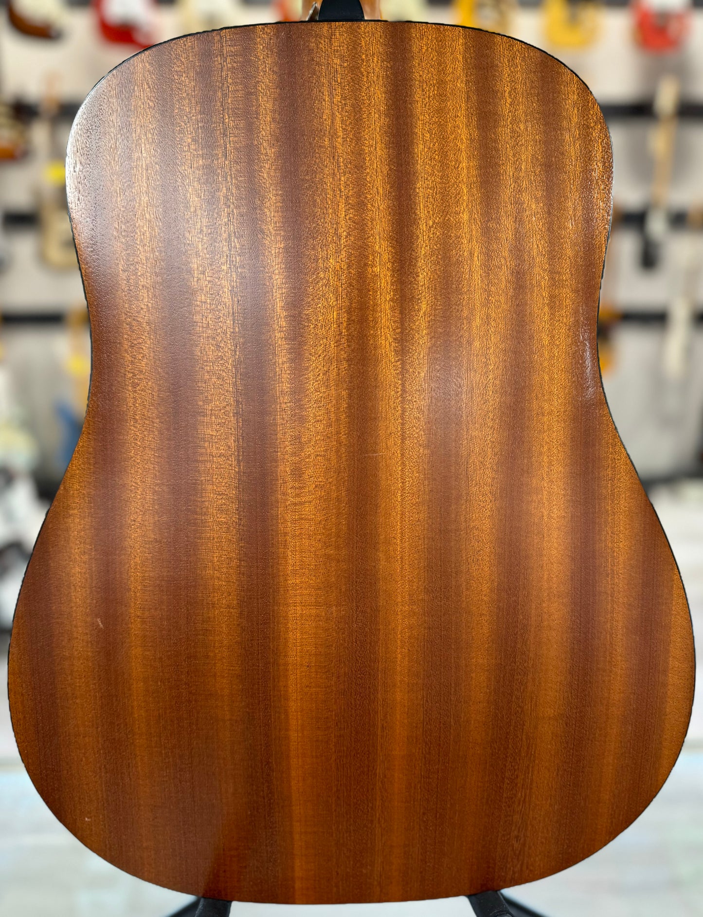 Back of Used 2004 Taylor 110 Natural w/bag