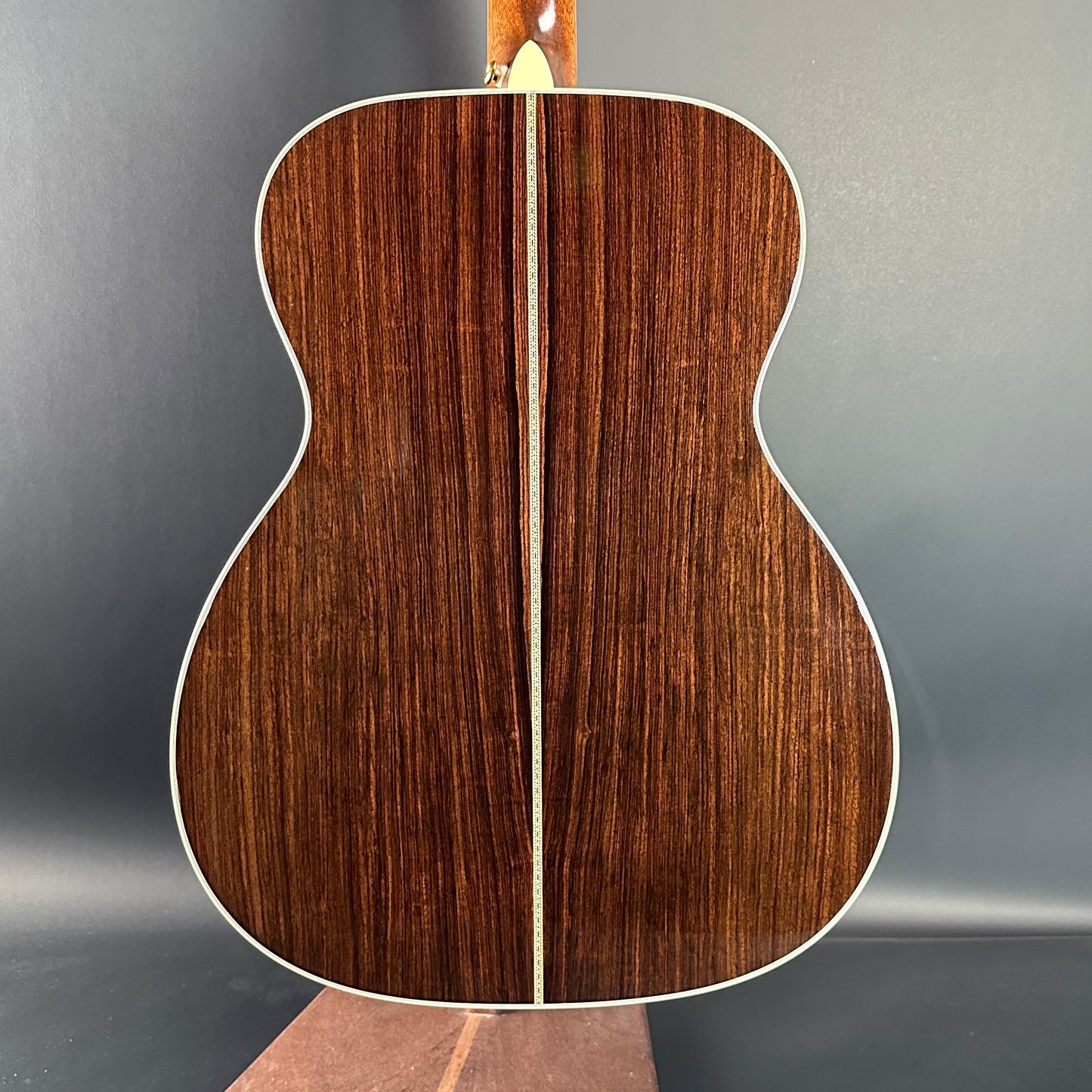 Back of Used Martin J-40 Natural.