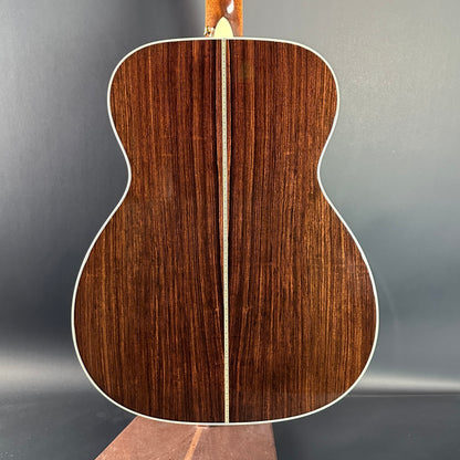 Back of Used Martin J-40 Natural.