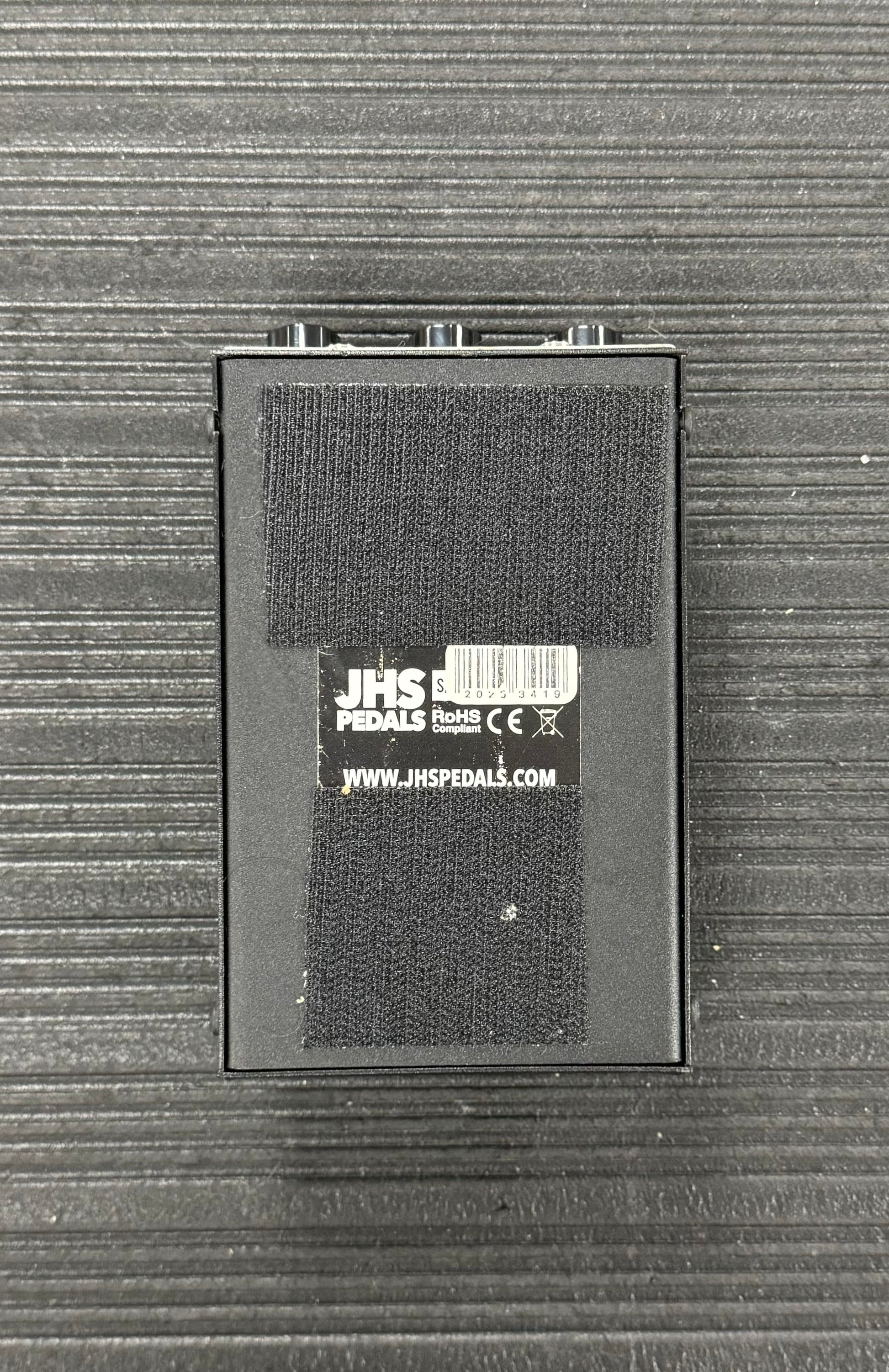 Bottom of Used JHS Legends Of Fuzz Blender 1973 Fuzz 