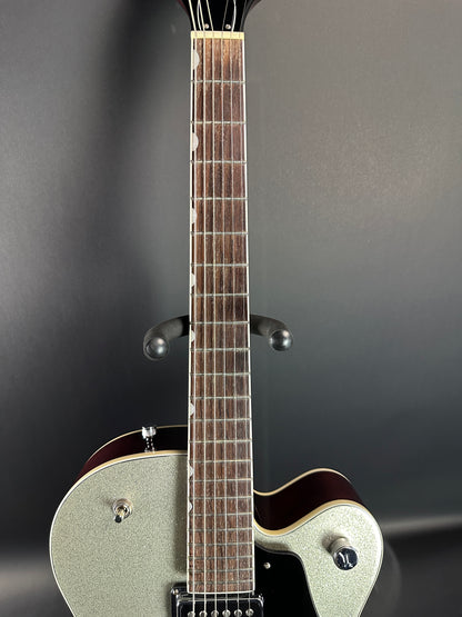 Fretboard of Used Gretsch G5126 Electromatic Silver Sparkle.