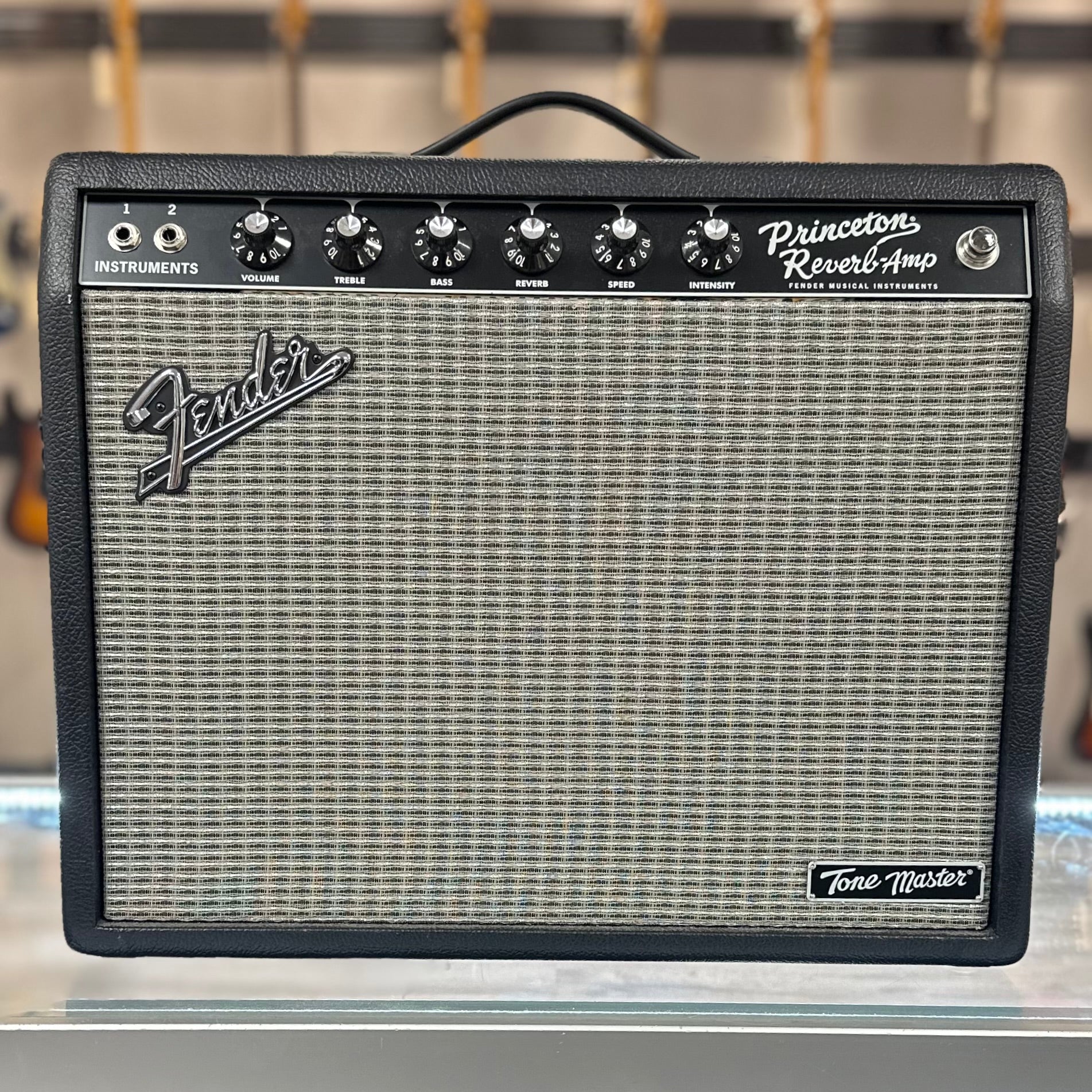 Front of Used Fender Princeton Tone Master 12 Watt 1x10 Combo TSS4310