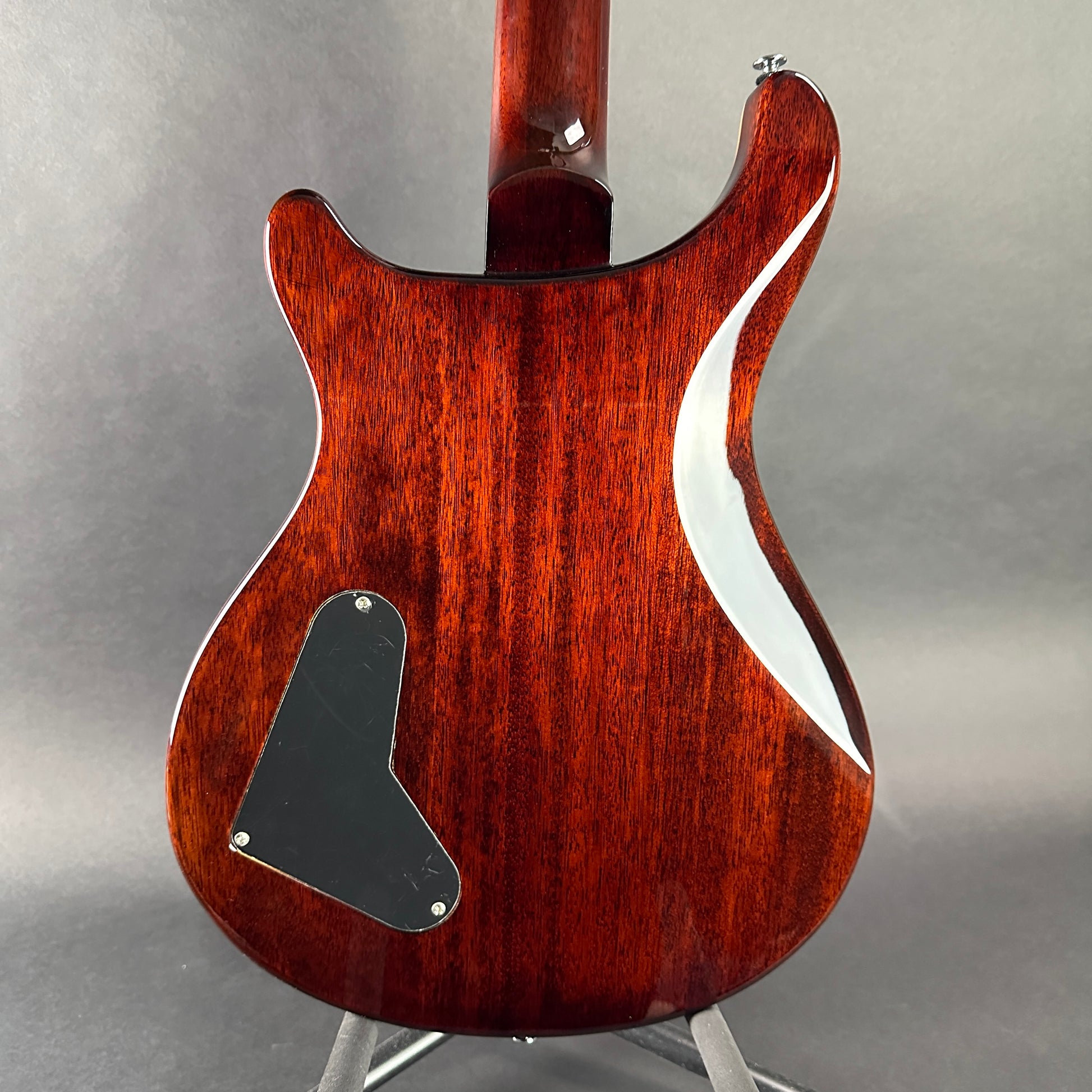 Back of body of Used PRS SE Paul's Guitar Red.