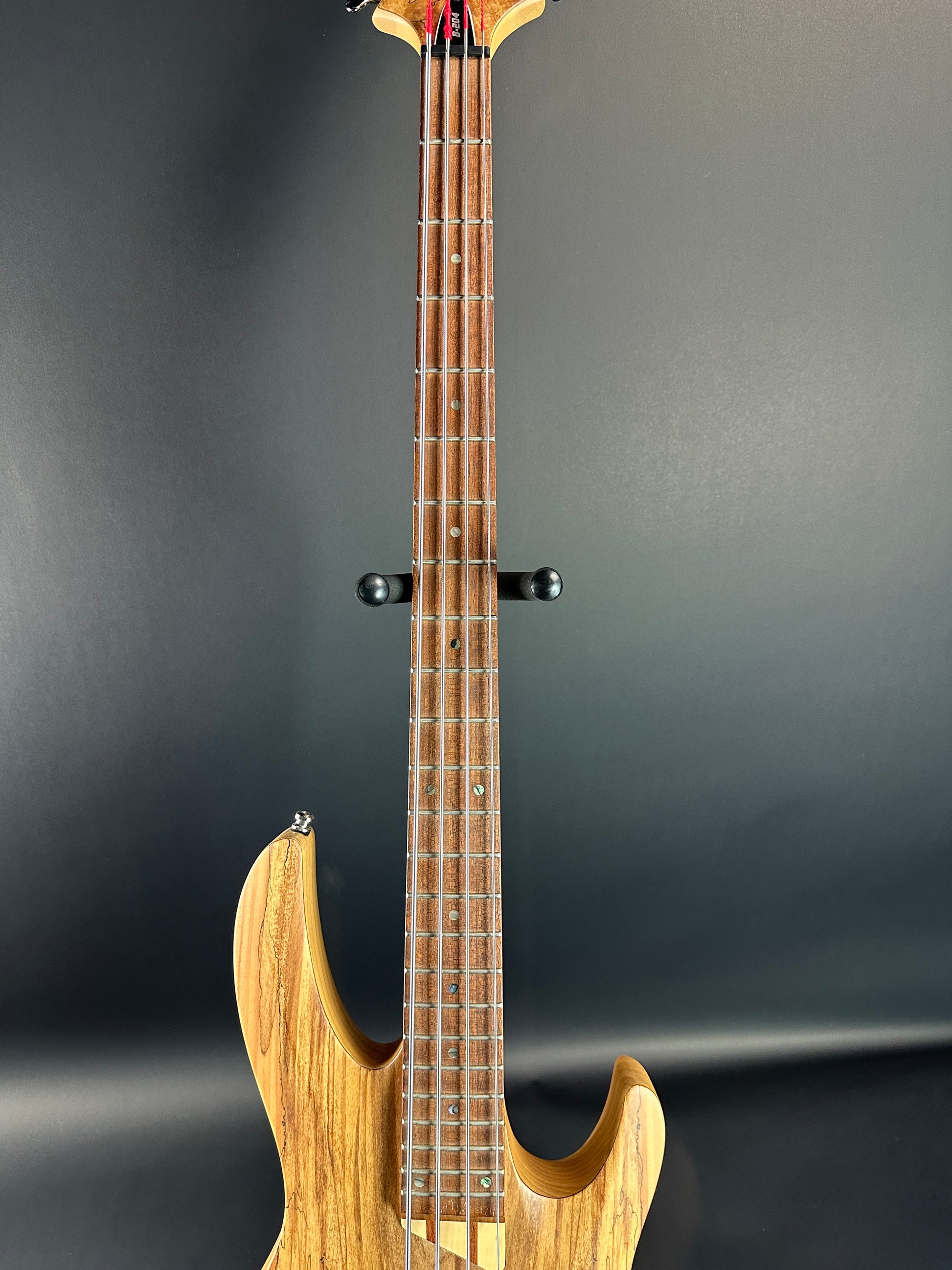 Fretboard of Used ESP LTD B-204SM Bass.