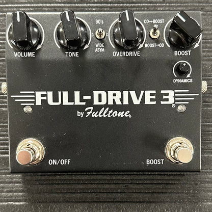 Top of Used Fulltone Fulldrive 3 Overdrive TSS4435