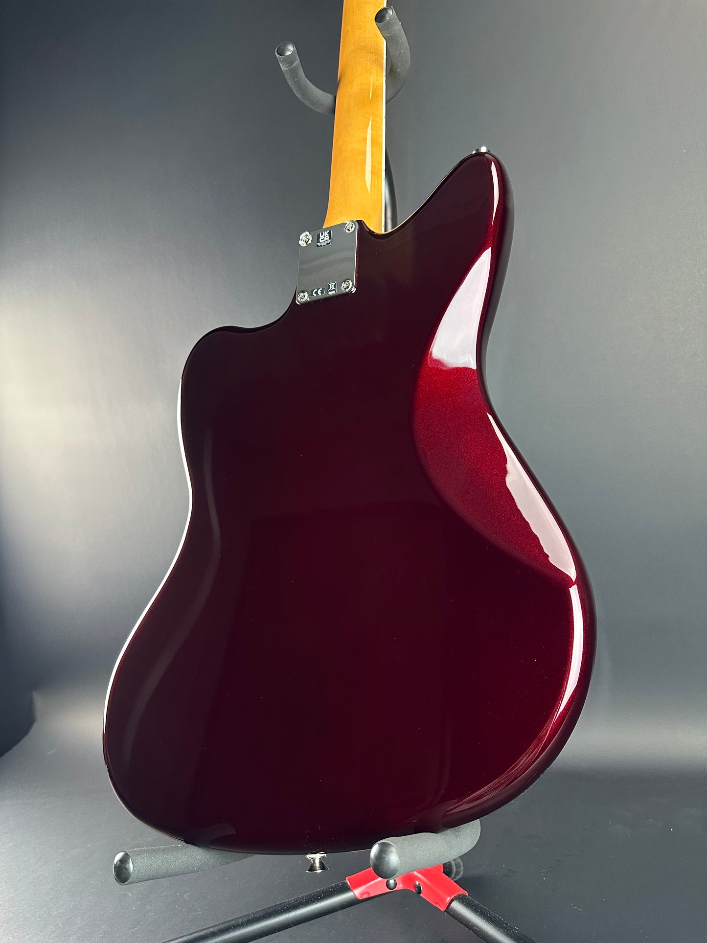 Back angle of Used Fender Troy Van Leeuwen Jazzmaster.