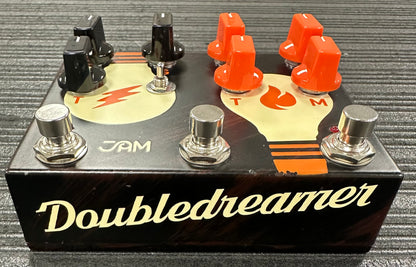 Front of Used JAM Pedals Double Dreamer Overdrive TSS4078