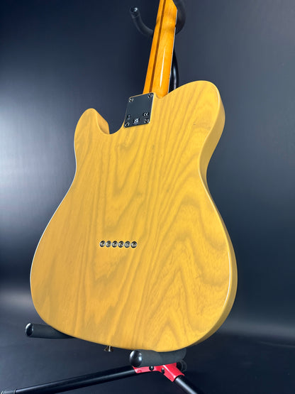 Back angle of Used Fender American Vintage II 1951 Telecaster Butterscotch Blonde.