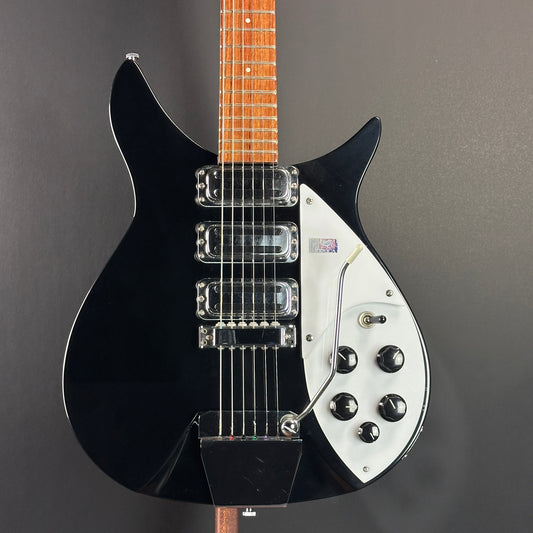 Front of Used Rickenbacker 325C64 Jetglo.