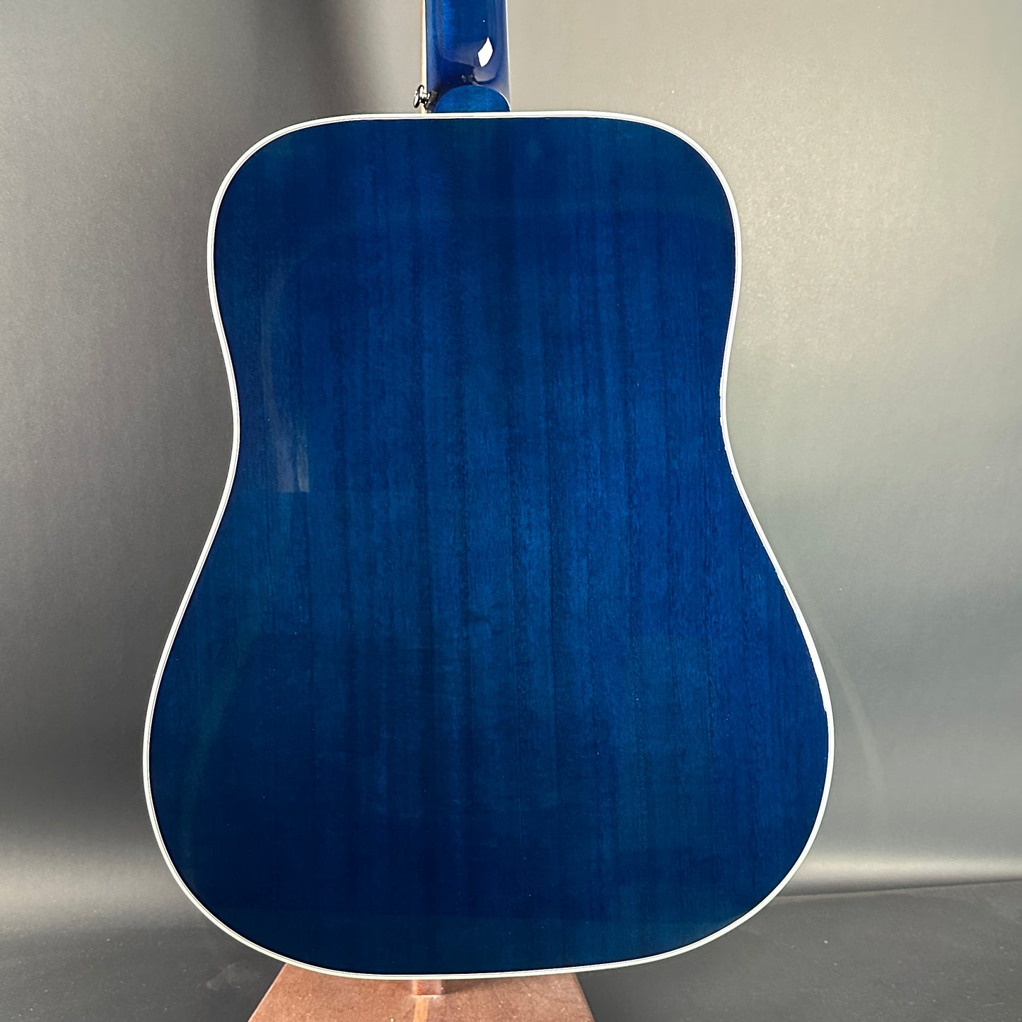 Back of Used Gibson Bluebird Miranda Lambert Signature.