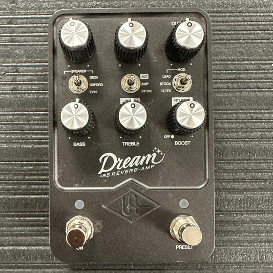 Top of Used Universal Audio Dream 65 Reverb Amp Pedal TSS4177